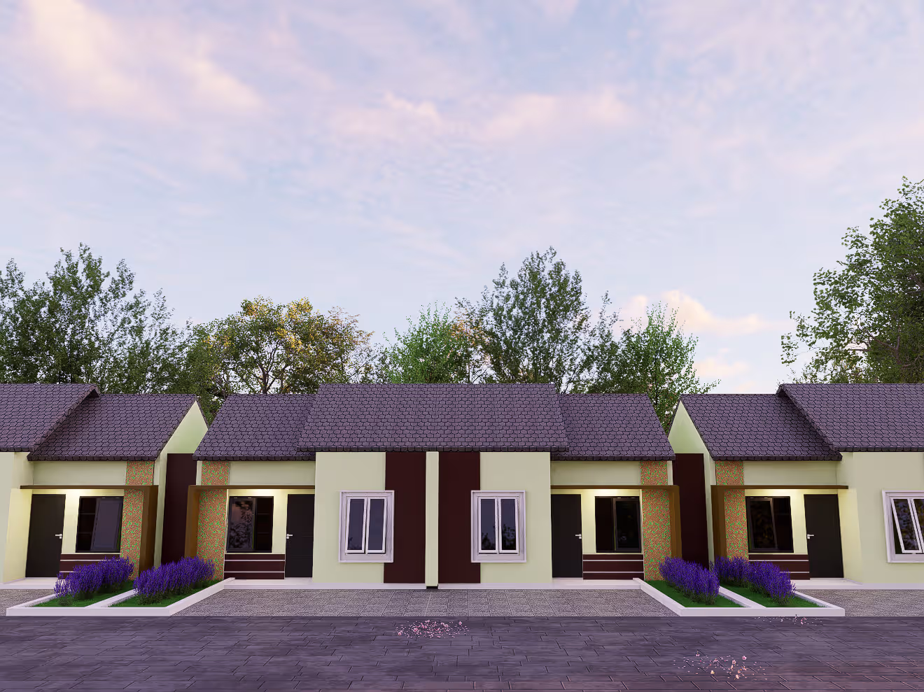 Modern luxury home pool